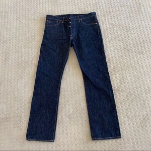Authentic RRL Ralph Lauren Slim Fit Blue Jeans